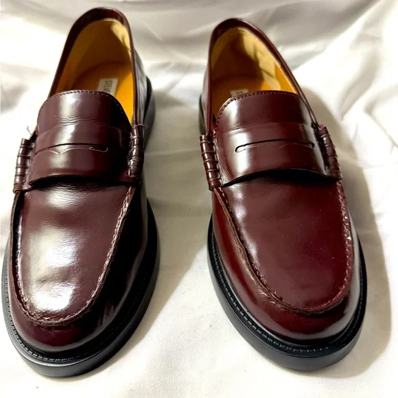 Steve Madden | Shoes | Steve Madden Burgundy Loafers | Poshmark display picture 1
